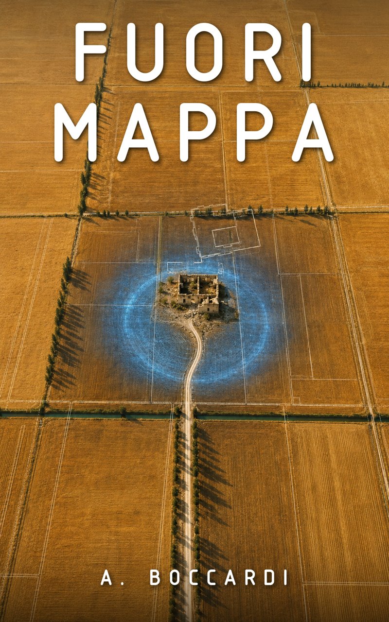 Copertina del romanzo FUORI MAPPA di Andrea Boccardi